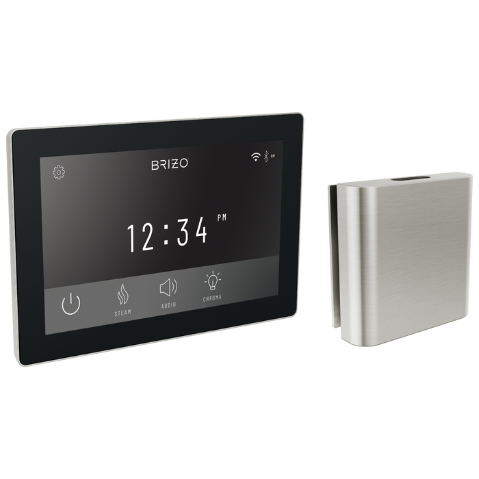 Brizo : Digital + Square Steam Set
