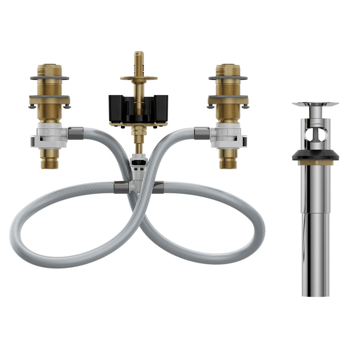 Moen M-Pact 9000 Widespread valve 8" - 16" center 1/2" IPS connection