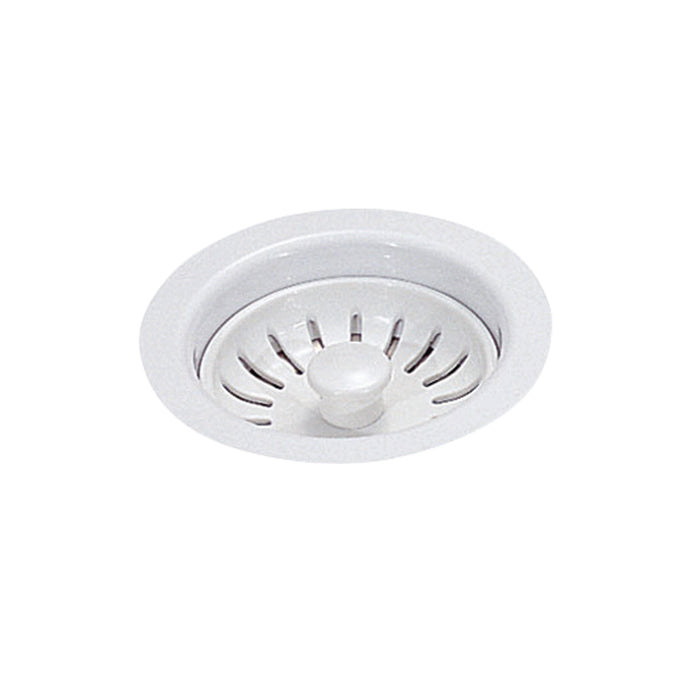 Franke 900W Universal 3 1/2" Sink Strainer Basket Lever - White
