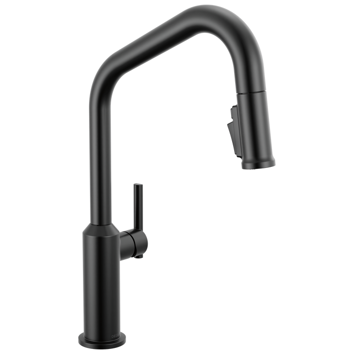 Delta Cordova 9085 Single Handle Pull-Down Kitchen Faucet - Matte Black