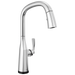 Delta Stryke 9176TL TouchTouch 2O Technology Kitchen Faucet with Touchless Technology - Lumicoat Chrome