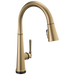 Delta Emmeline 9182TL TouchTouch 2O Technology Kitchen Faucet with Touchless Technology - Lumicoat Champagne Bronze