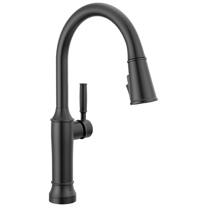 Delta Renaldi 9184TL-AR-PR TouchTouch 2O Technology Kitchen Faucet with Touchless Technology - Matte Black