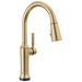 Delta Renaldi 9184TL-AR-PR TouchTouch 2O Technology Kitchen Faucet with Touchless Technology - Lumicoat Champagne Bronze