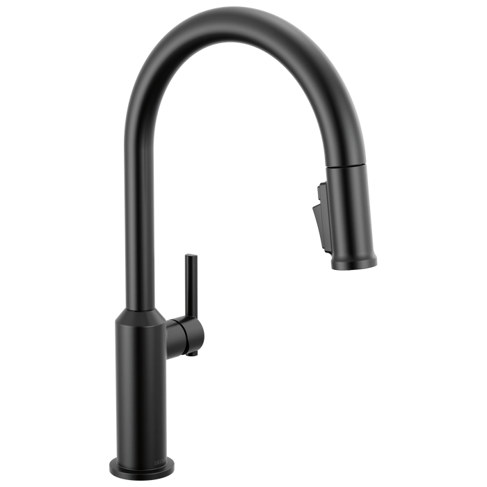Delta Cordova 9185 Single Handle Pull-Down Kitchen Faucet - Matte Black
