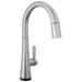 Delta Monrovia 9191TL TouchTouch 2O Technology Kitchen Faucet with Touchless Technology - Lumicoat Arctic Stainless