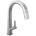 Delta Delta Pivotal™: Single Handle Pull Down Kitchen Faucet