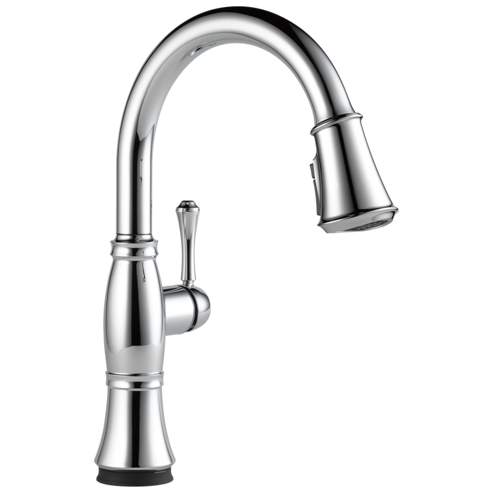 Delta Cassidy 9197TL TouchTouch 2O Technology Kitchen Faucet with Touchless Technology - Lumicoat Chrome