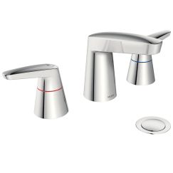 Moen 9223F05 M-Dura Two Handle Lavatory Faucet in Chrome