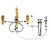 Moen 9265 1/2" IPS Bidet Rough-in Valve with 6" - 16" Centers