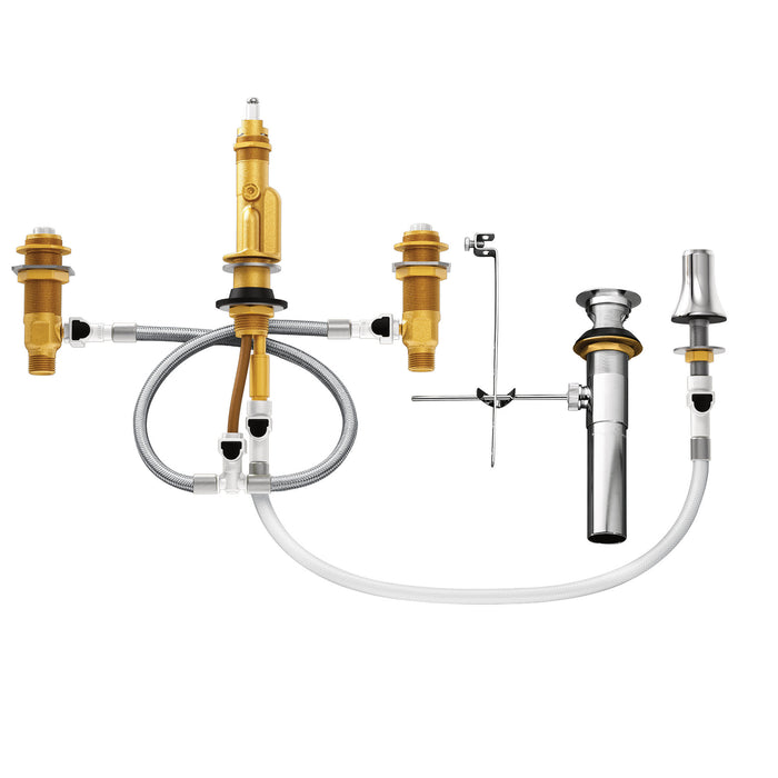 Moen M-Pact 9265 Bidet valve 8" - 16" center 1/2" IPS connection