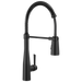 Delta Essa 9613 Single-Handle Pull-Down Spring Kitchen Faucet - Matte Black