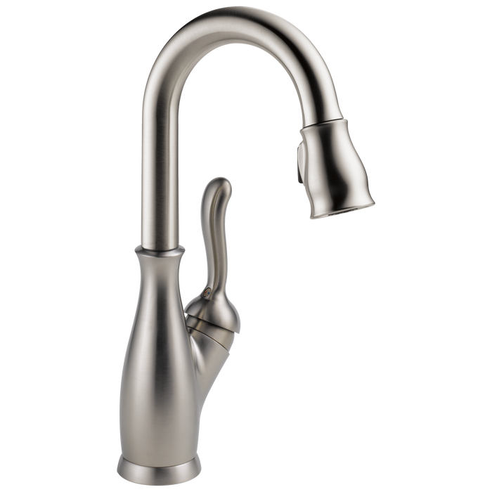 Delta Leland: Single Handle Pull-Down Bar / Prep Faucet