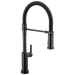 Delta Cordova 9685TL Touch2O Technology Kitchen Faucet with Touchless Technology - Matte Black