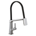 Delta Pivotal: Single Handle Exposed Hose Kitchen Faucet