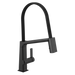 Delta Pivotal: Single Handle Exposed Hose Kitchen Faucet