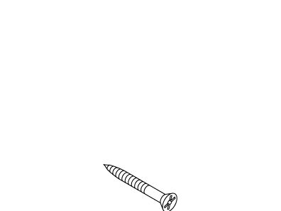 KOHLER K-97243 Screw, Drywall 6 X 1.5