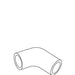 KOHLER K-97247 Elbow, 45 Pvc, .50 X .50