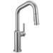Delta Cordova 9885 Single Handle Pull-Down Bar/Prep Faucet - Lumicoat Arctic Stainless