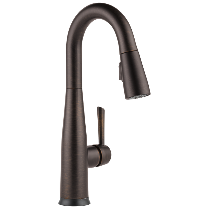 Delta Essa: Single Handle Pull-Down Bar / Prep Faucet with Touch<sub>2</sub>O Technology