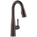 Delta Essa: Single Handle Pull-Down Bar / Prep Faucet with Touch<sub>2</sub>O Technology
