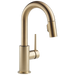 Delta Delta Trinsic: Single Handle Pull-Down Bar/Prep Kitchen Limited Swivel
