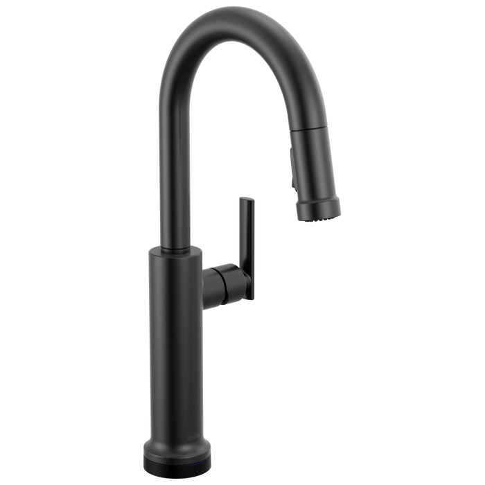 Delta Altado 9986TL Touch2O Technology Bar / Prep Faucet with Touchless Technology - Matte Black