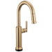 Delta Altado 9986TL Touch2O Technology Bar / Prep Faucet with Touchless Technology - Champagne Bronze