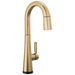 Delta Monrovia 9991TL Touch2O Bar / Prep Faucet with Touchless Technology - Lumicoat Champagne Bronze