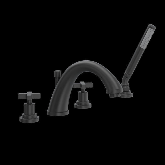 ROHL A1264 Lombardia® 4-Hole Deck Mount Tub Filler