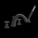 ROHL A1264 Lombardia® 4-Hole Deck Mount Tub Filler