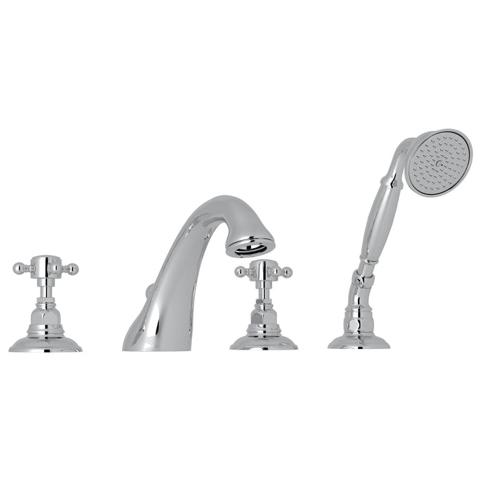 ROHL A1464 Viaggio® 4-Hole Deck Mount Tub Filler