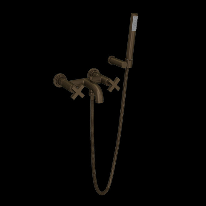 ROHL A2202 Lombardia® Exposed Wall Mount Tub Filler