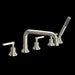ROHL A2224 Lombardia® 5-Hole Deck Mount Tub Filler With U-Spout