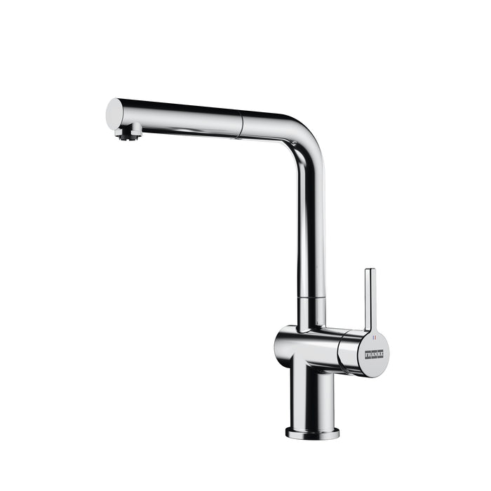 Franke Active Contemporary Single Handle Pull-Out Faucet - Polished Chrome