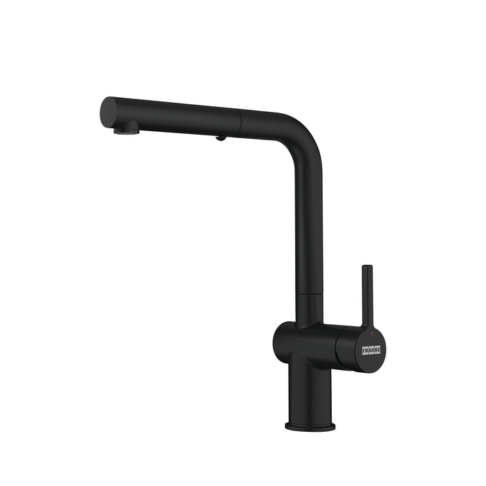 Franke Active Contemporary Single Handle Pull-Out Faucet - Matte Black
