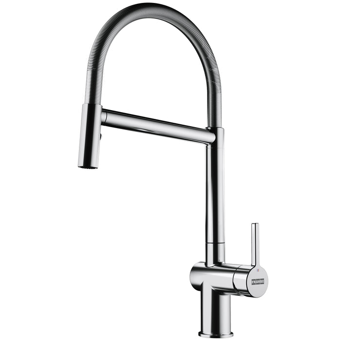 Franke Active Single Handle Semi-Pro Faucet in Chrome - Polished Chrome