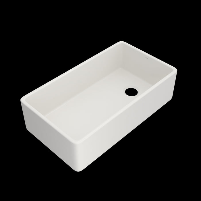 ROHL AL3620AF1 Allia 36" Fireclay Single Bowl Apron Front Kitchen Sink