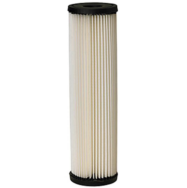 Pentair 155001-52 W20CLA Series Sediment Filter Cartridge, 20 um, Cellulose, 2-5/8 in Dia, 9-3/4 in H