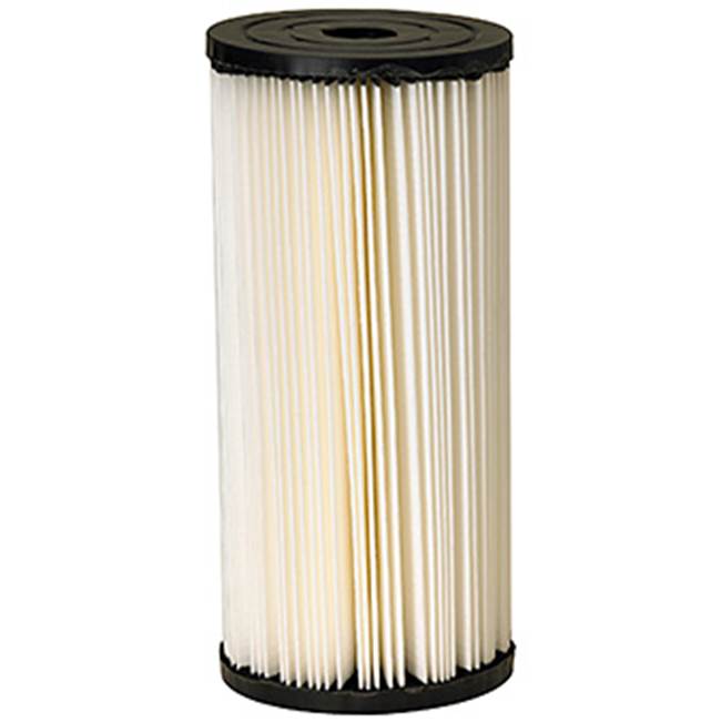 Pentair 155405-51 W20CLHD Series Sediment Filter Cartridge, 20 um, Cellulose, 4-1/2 in Dia, 9-3/4 in H
