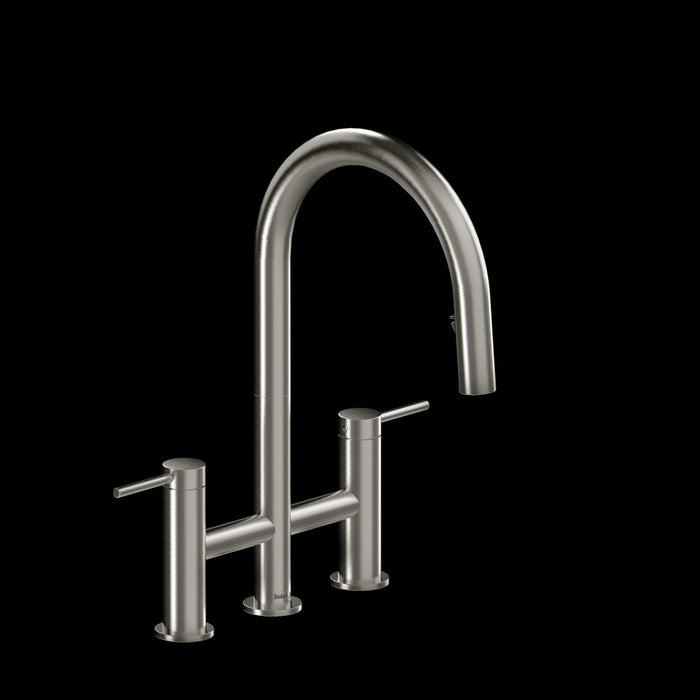 Riobel AZ400 Azure Bridge Pull-Down Kitchen Faucet