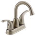 Delta Foundations: Two Handle Centerset Bathroom Faucet