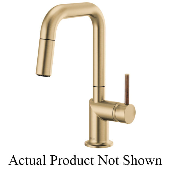 Brizo Odin 63965LF Pull-Down Prep Faucet with Square Spout - Less Handle
