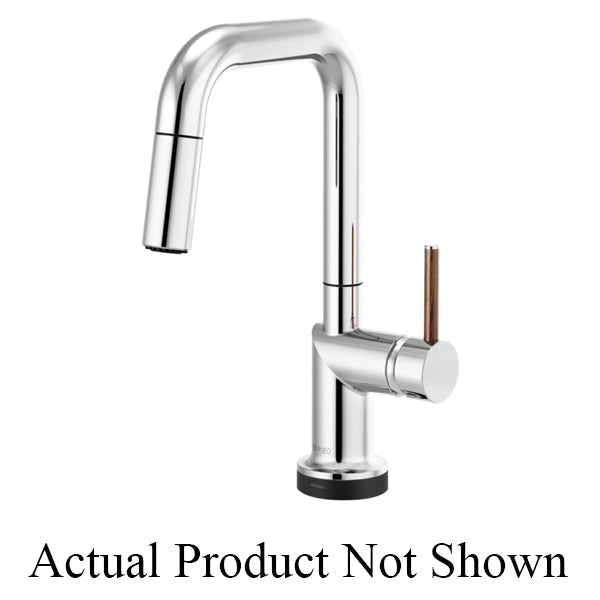 Brizo Odin 64965LF SmartTouch Pull-Down Prep Kitchen Faucet with Square Spout - Less Handle