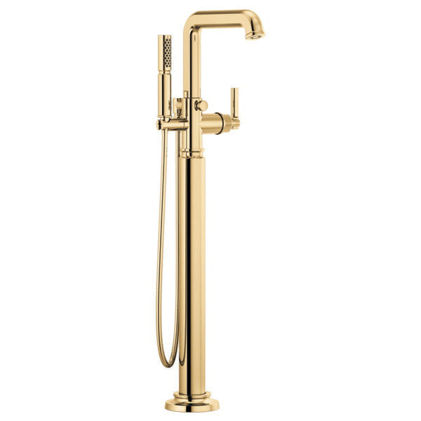 Brizo Invari T70176 Single-Handle Floor Mount Tub Filler - Less Handle