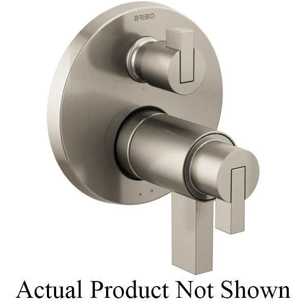 Brizo Litze T75635 TempAssure Thermostatic Valve with 6-Function Diverter Trim - Less Handles