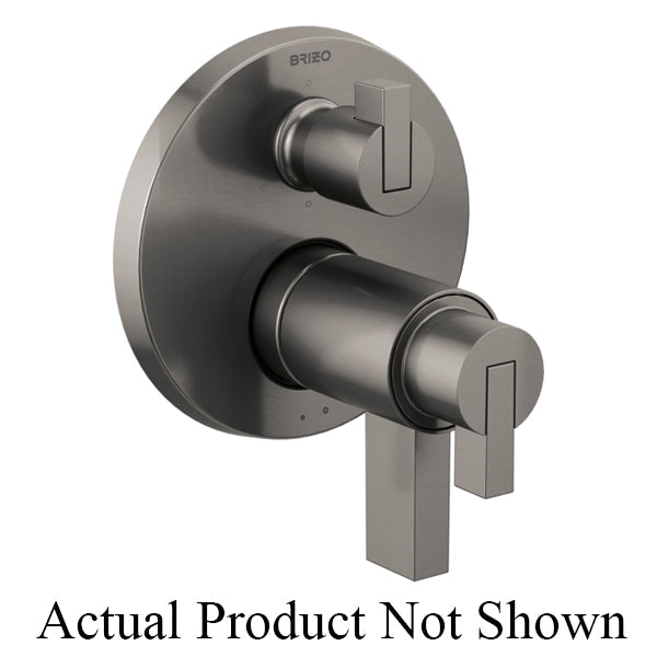 Brizo Litze T75635 TempAssure Thermostatic Valve with 6-Function Diverter Trim - Less Handles