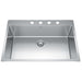 Kindred Brookmore Drop-In Single Bowl 30.88 x 20.9 in Stainless Steel Kitchen Sink - 4-Hole