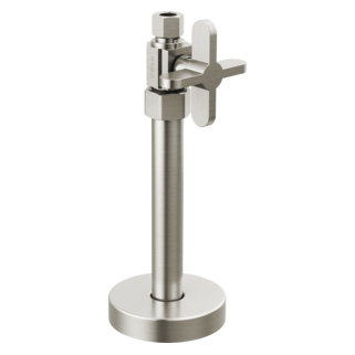 Brizo Odin: Straight Supply Stop Valve with Cross Handle