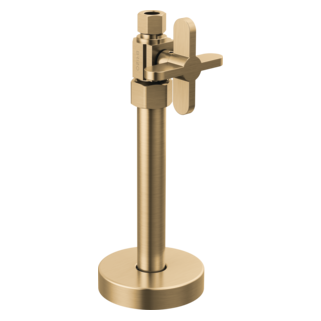 Brizo Odin: Straight Supply Stop Valve with Cross Handle